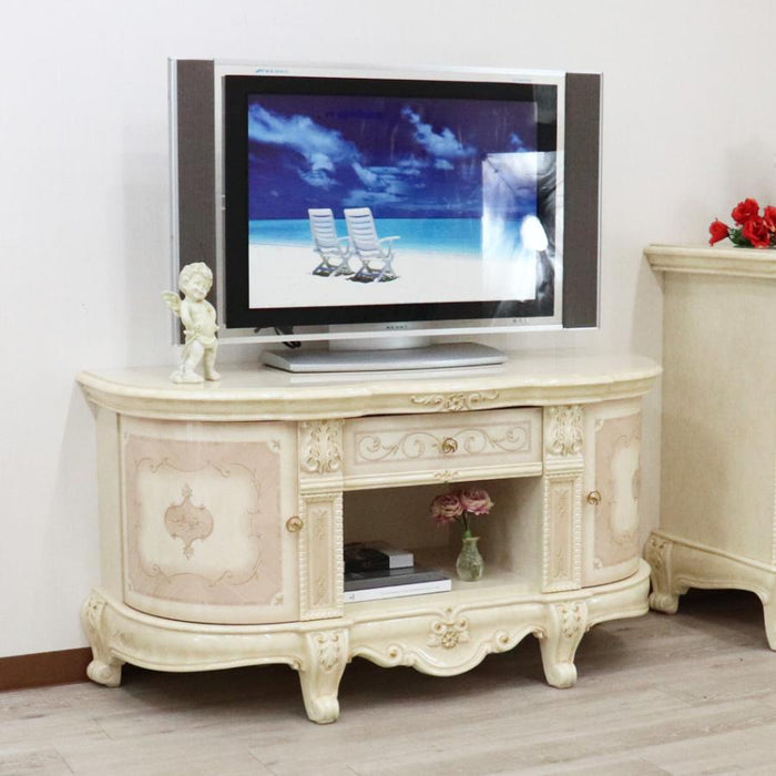 サルタレッリ ヴェルサイユ テレビボード M 127cm幅 アイボリー