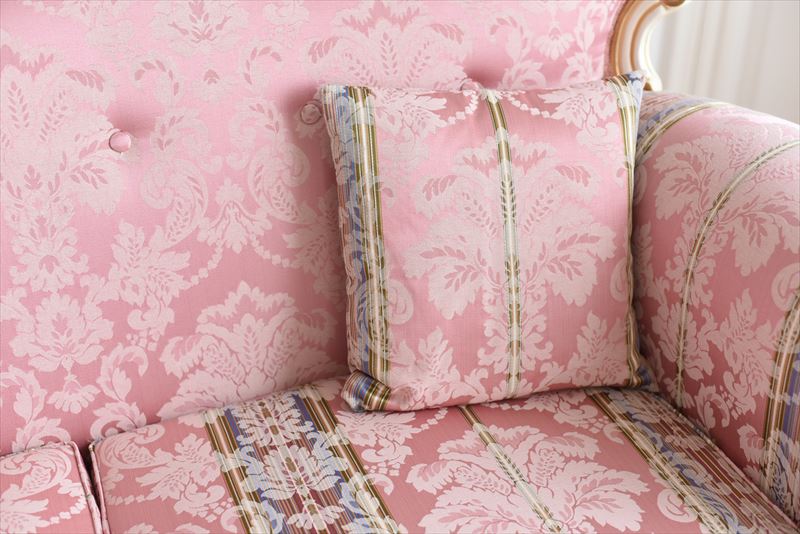 2Pソファ ローザ アンティーク調 猫脚 ROCOCOアントワネット