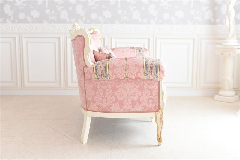2Pソファ ローザ アンティーク調 猫脚 ROCOCOアントワネット