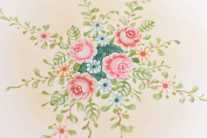 ダイニング5点セット 110Φダイニングテーブル アンティーク調 ROCOCOアントワネット