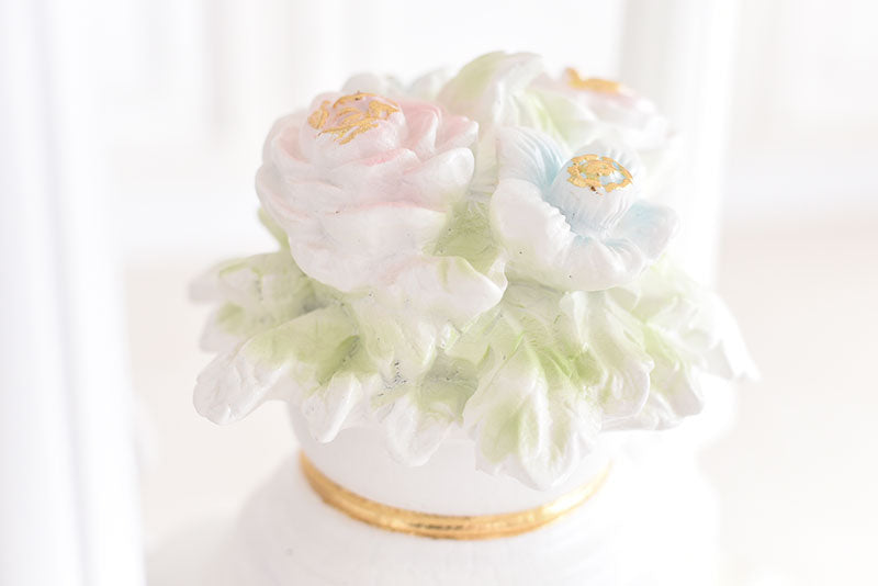 110Φダイニング丸テーブル ガラス天板付き アンティーク調 ROCOCOアントワネット