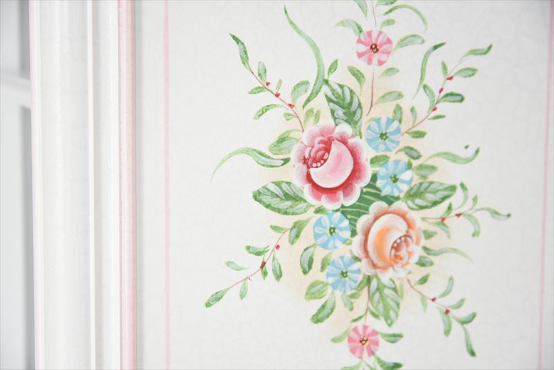 ブックケース キャビネット アンティーク調 ROCOCOアントワネット