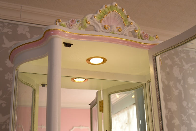 イタリアンキャビネット アンティーク調 ROCOCOアントワネット