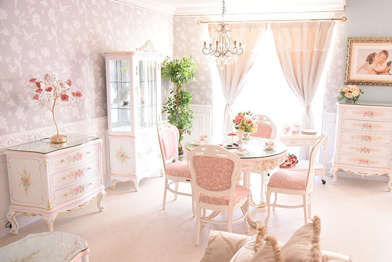 イタリアンキャビネット アンティーク調 ROCOCOアントワネット