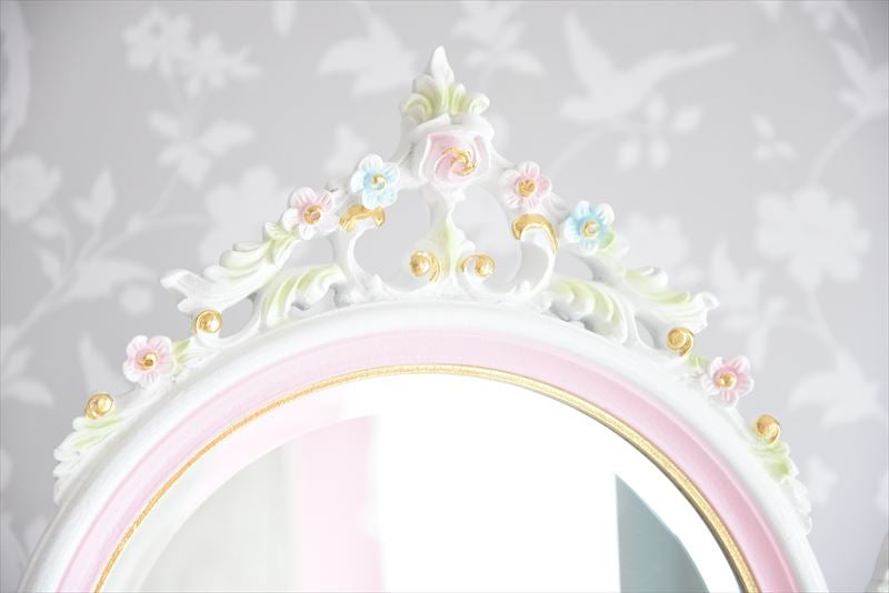 ラグジュアリー プリンセス宮殿のドレッサー スツール付き アンティーク調 ROCOCOアントワネット