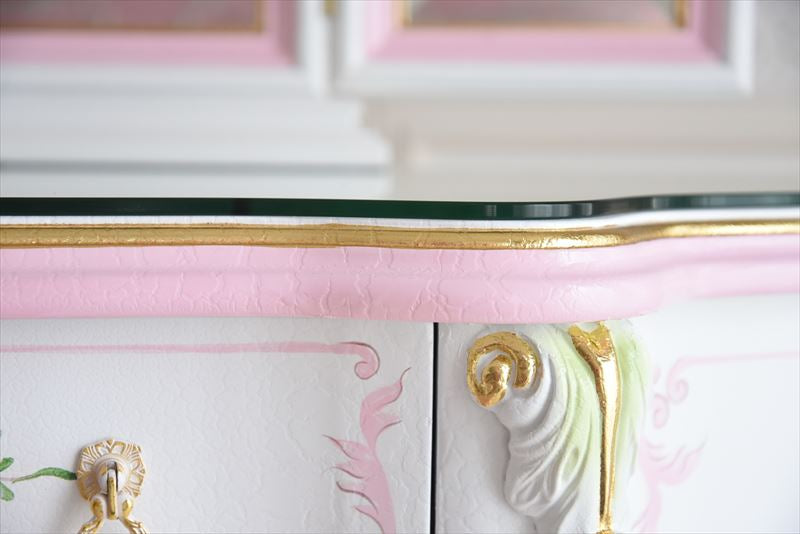 ラグジュアリー プリンセス宮殿のドレッサー スツール付き アンティーク調 ROCOCOアントワネット