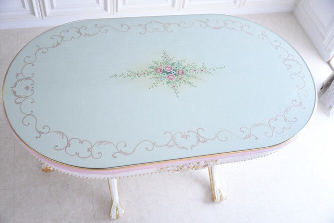 ダイニングテーブル 160オーバル アンティーク調 ROCOCOアントワネット