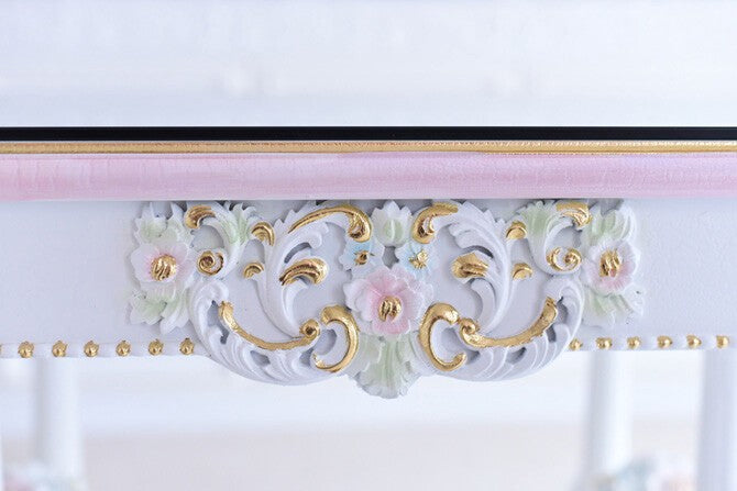 ダイニングテーブル 160オーバル アンティーク調 ROCOCOアントワネット