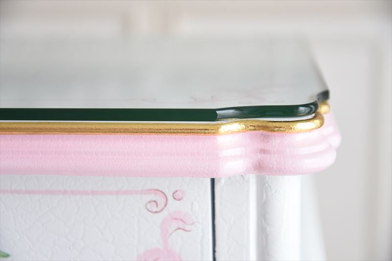 ラグジュアリー プリンセスデスク アンティーク調 ROCOCOアントワネット