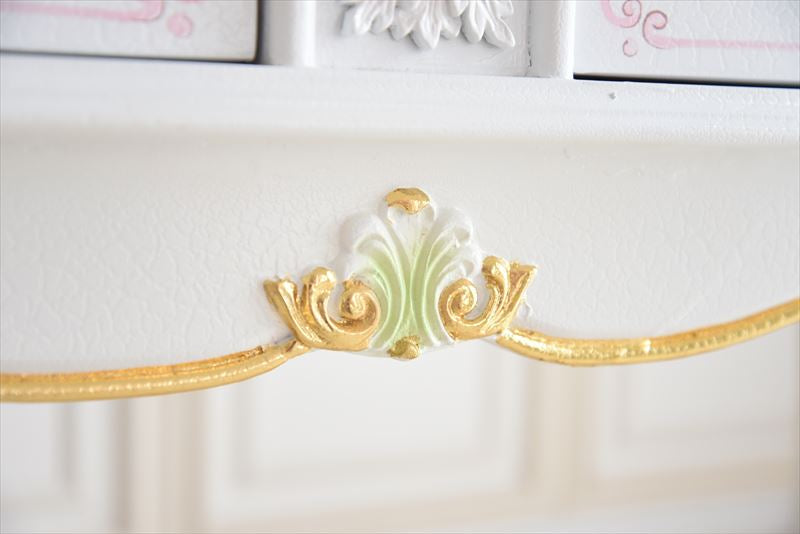 ラグジュアリー プリンセスデスク アンティーク調 ROCOCOアントワネット