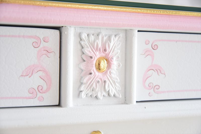 ラグジュアリー プリンセスデスク アンティーク調 ROCOCOアントワネット