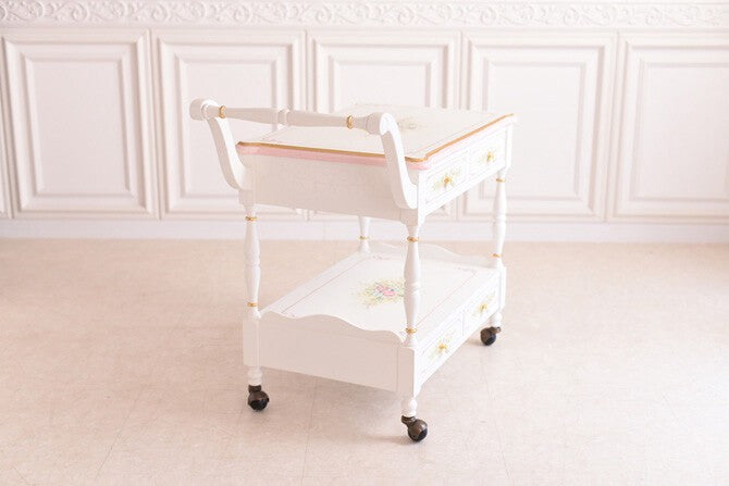 キッチンワゴン アンティーク調 ROCOCOアントワネット