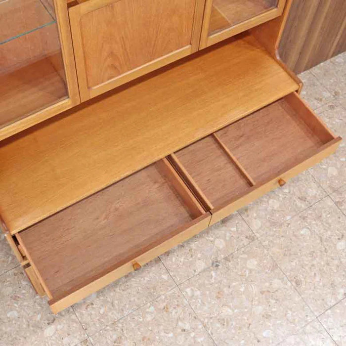 キャビネット ネイサン NATHAN カップボード イギリス チーク 完成品