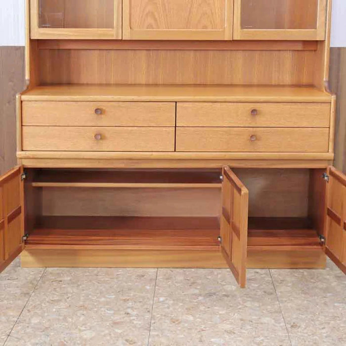 キャビネット ネイサン NATHAN カップボード イギリス チーク 完成品