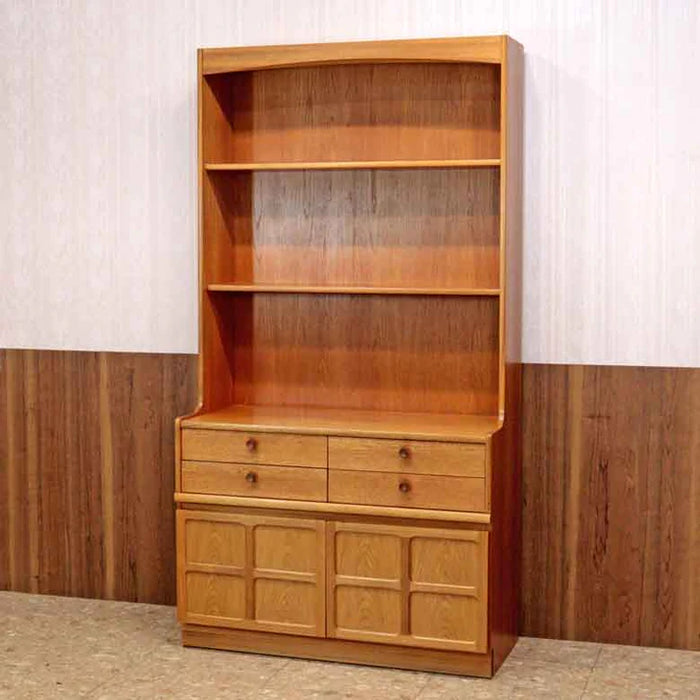 ユニットキャビネット ネイサン イギリス チーク 完成品 NATHAN オープンシェルフ