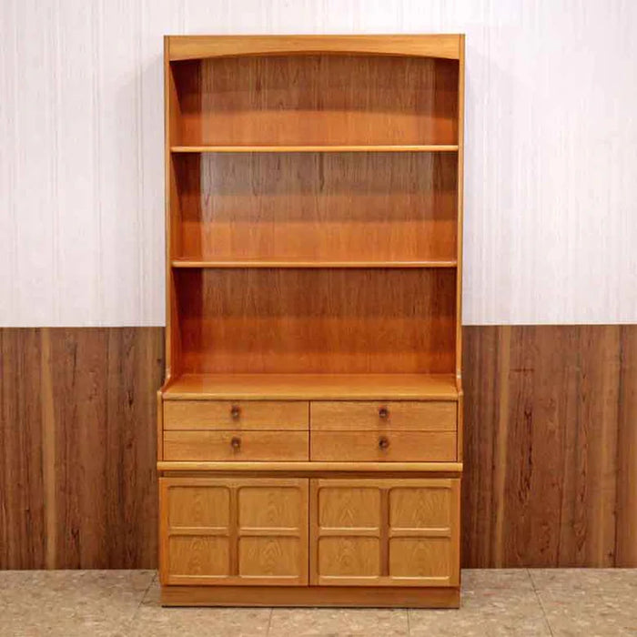 ユニットキャビネット ネイサン イギリス チーク 完成品 NATHAN オープンシェルフ