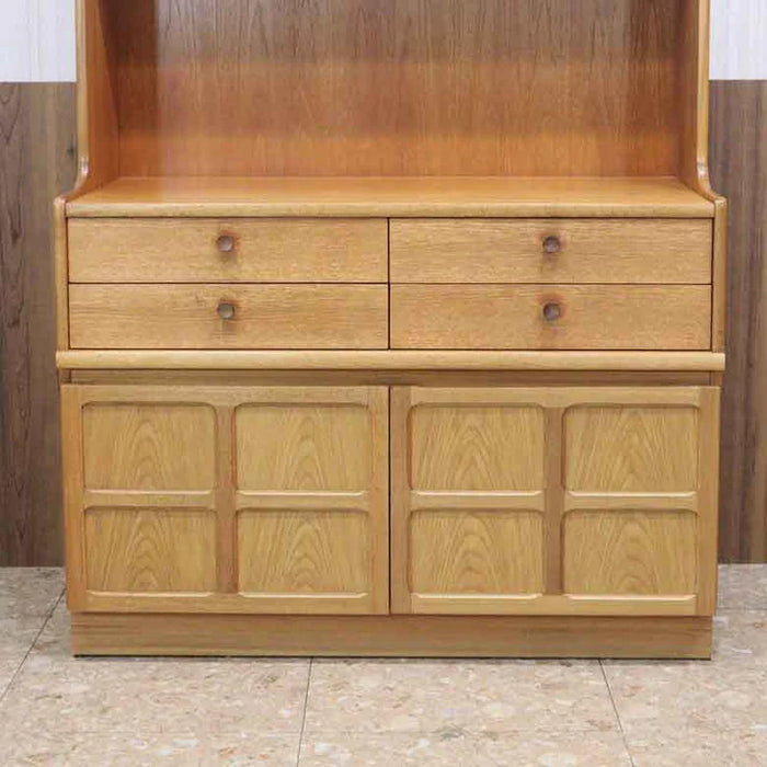 ユニットキャビネット ネイサン イギリス チーク 完成品 NATHAN オープンシェルフ