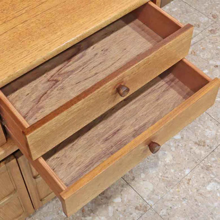 ユニットキャビネット ネイサン イギリス チーク 完成品 NATHAN オープンシェルフ