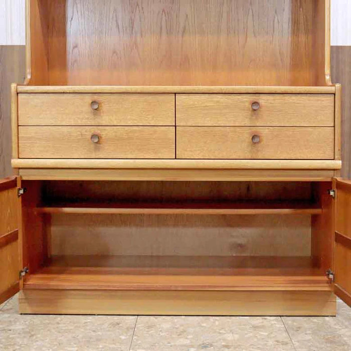 ユニットキャビネット ネイサン イギリス チーク 完成品 NATHAN オープンシェルフ