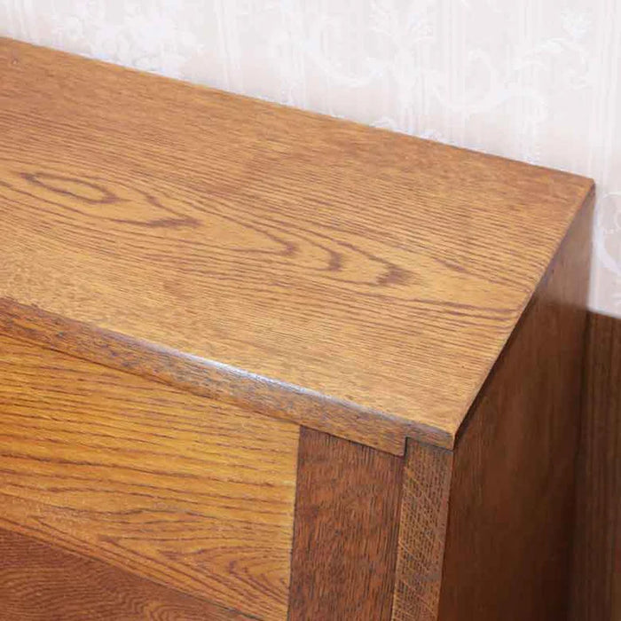 ヴィンテージ イギリス製 ライティングビューロー / ガラスブックシェルフ