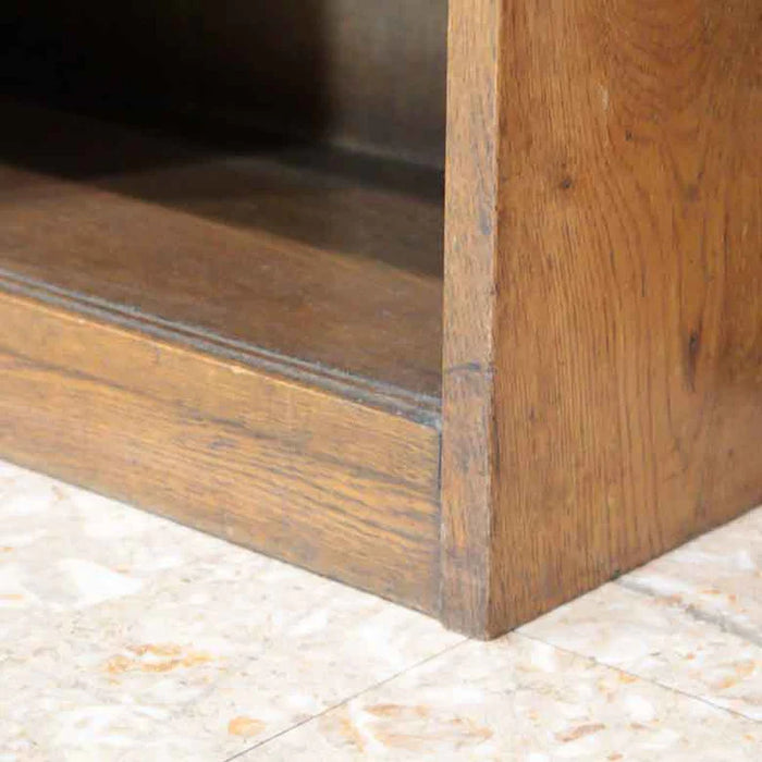 ヴィンテージ イギリス製 ライティングビューロー / ガラスブックシェルフ