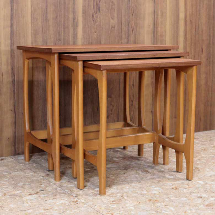 ネストテーブル 3Pセット チーク ヴィンテージ イギリス ミッドセンチュリー 北欧