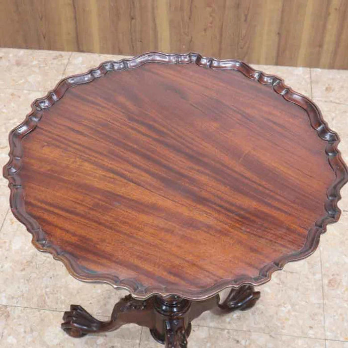 ティルトトップテーブル ヴィンテージ イギリス ラウンドテーブル オケージョナルテーブル