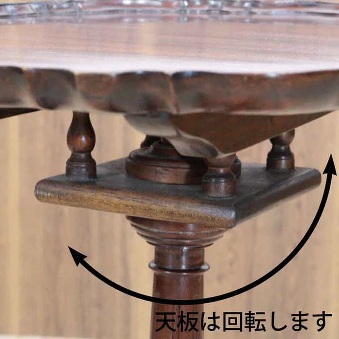 ティルトトップテーブル ヴィンテージ イギリス ラウンドテーブル オケージョナルテーブル