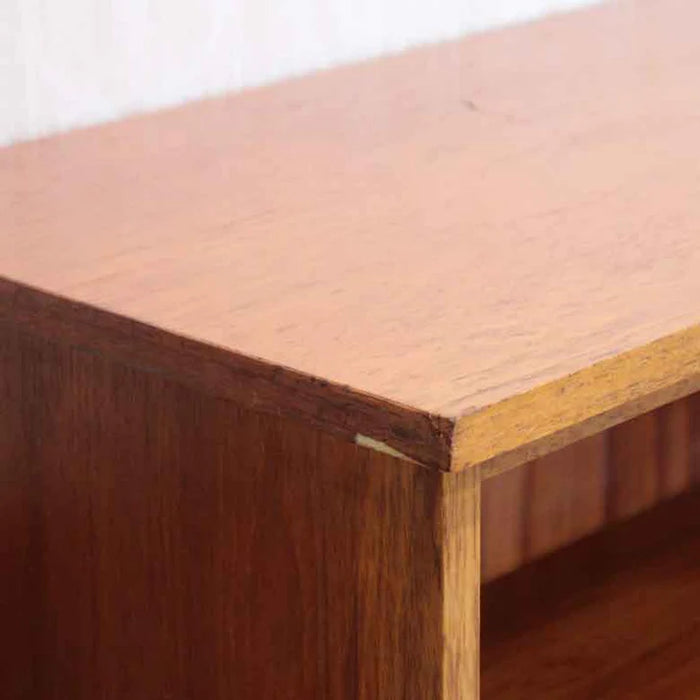 ブックシェルフ 多目的 サイドキャビネット イギリス ヴィンテージ チーク ミッドセンチュリースタイル