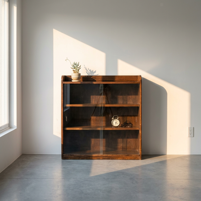 ガラススライディングドア ブックシェルフ PHOENIX OF CHARING CROSS