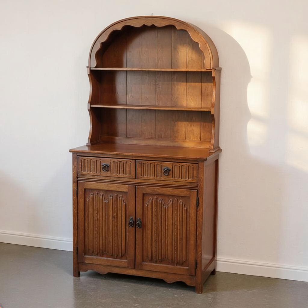 オールドチャーム Old Charm ウェルシュドレッサー カップボード