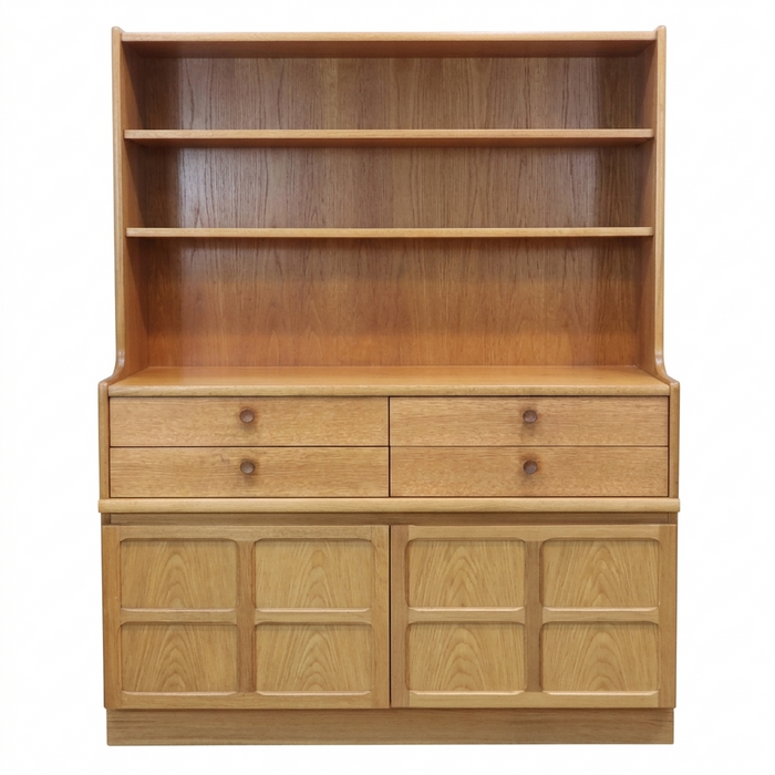 ユニットキャビネット ネイサン イギリス チーク 完成品 NATHAN オープンシェルフ