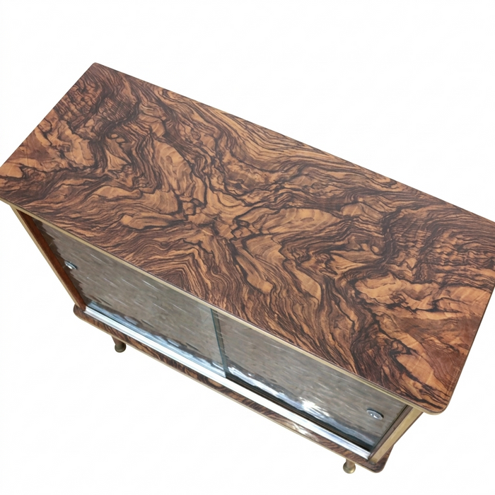 ローキャビネット ヴィンテージ 木製 レトロ ミッドセンチュリー 北欧