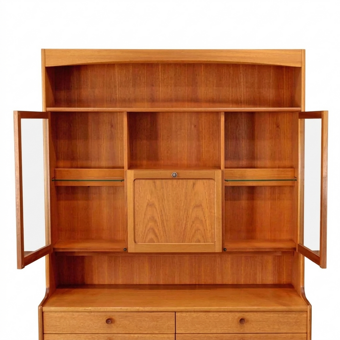 キャビネット ネイサン NATHAN カップボード イギリス チーク 完成品