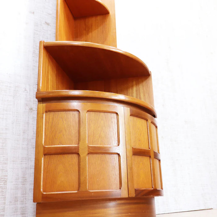 ネイサン NATHAN コーナーシェルフ ユニットキャビネット