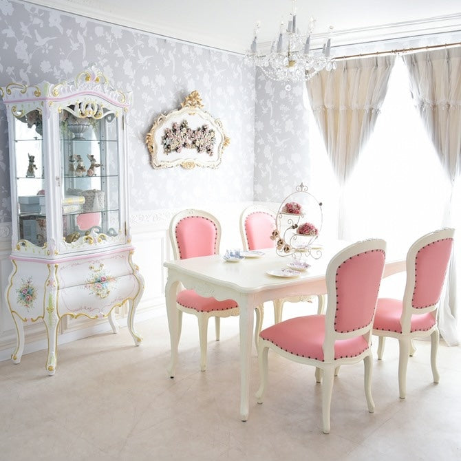 ダイニングチェア エモーションピンク ROCOCOアントワネット