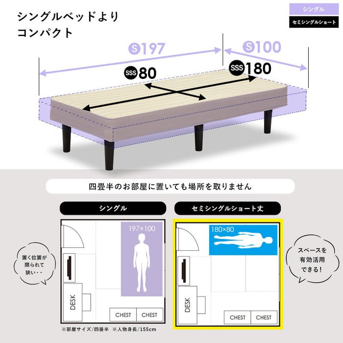 ボンネルコイルマットレスベッド KMB-3105SSS