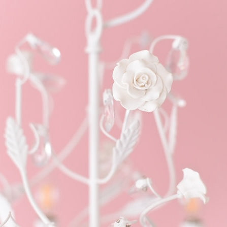 LEDライト付・プリンセスホワイトROSE