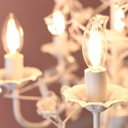 LEDライト付・プリンセスホワイトROSE