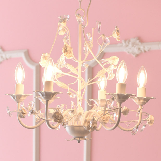 LEDライト付・プリンセスホワイトROSE