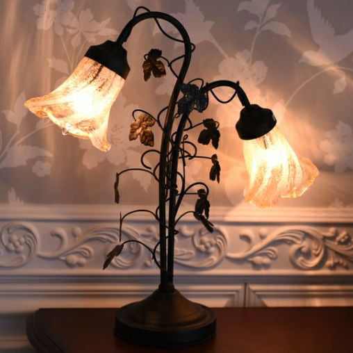 アマグラスＷ＆Ａ 2灯タッチランプBR [Y]