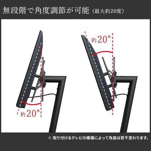 A2ロータイプ・ハイタイプ対応 上下角度調整ブラケット