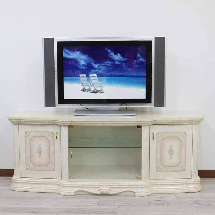 サルタレッリ アマルフィ テレビボード L 160cm幅 テレビ台 アイボリー